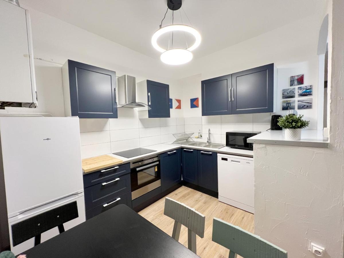 116 Chic & Cosy Grand Appart Moderne 65M2 Hypercentre Wifi Smart Tv Netflix Appartement Saint-Etienne  Buitenkant foto