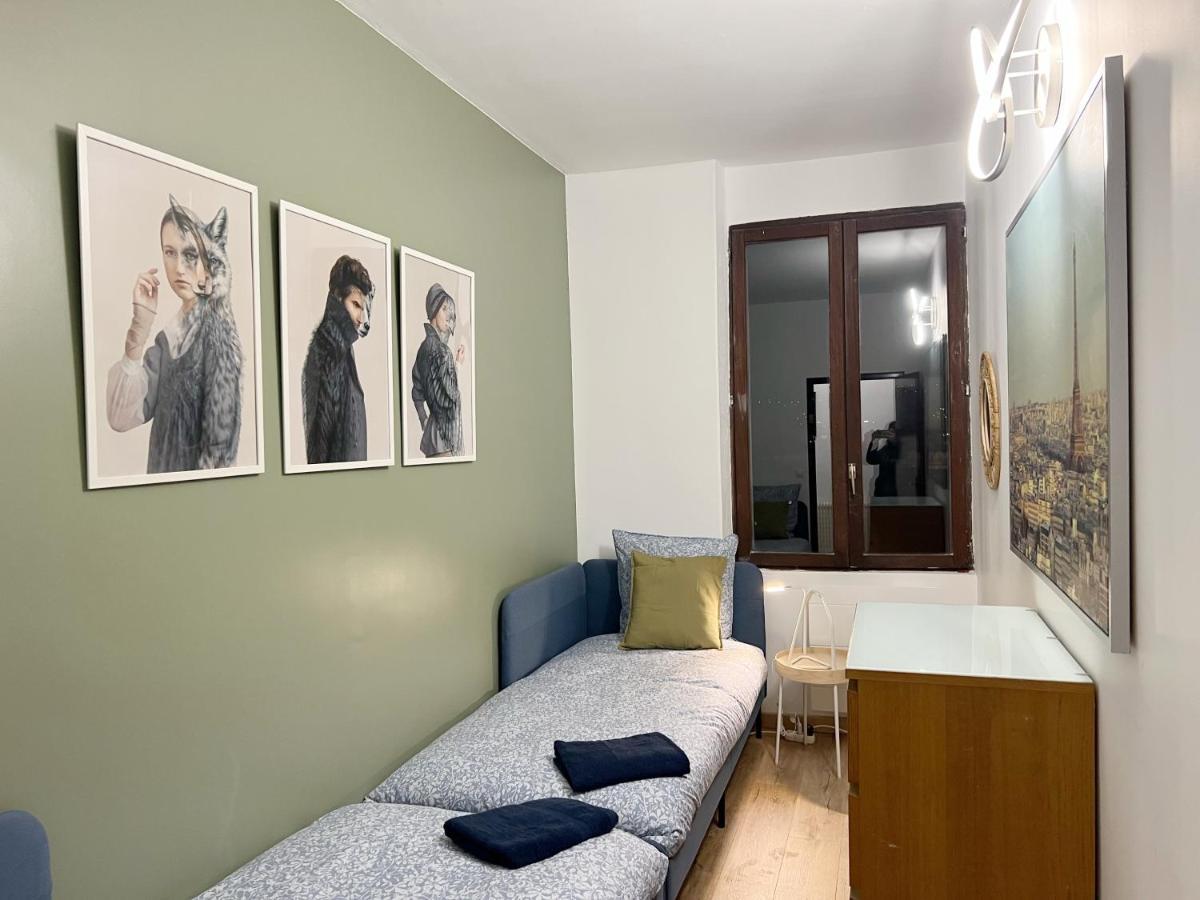 116 Chic & Cosy Grand Appart Moderne 65M2 Hypercentre Wifi Smart Tv Netflix Appartement Saint-Etienne  Buitenkant foto
