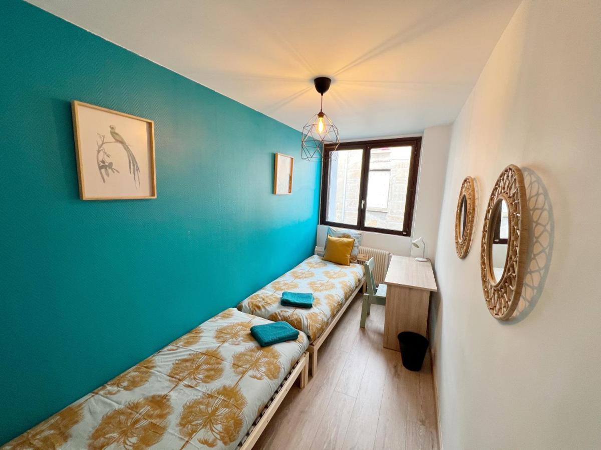 116 Chic & Cosy Grand Appart Moderne 65M2 Hypercentre Wifi Smart Tv Netflix Appartement Saint-Etienne  Buitenkant foto